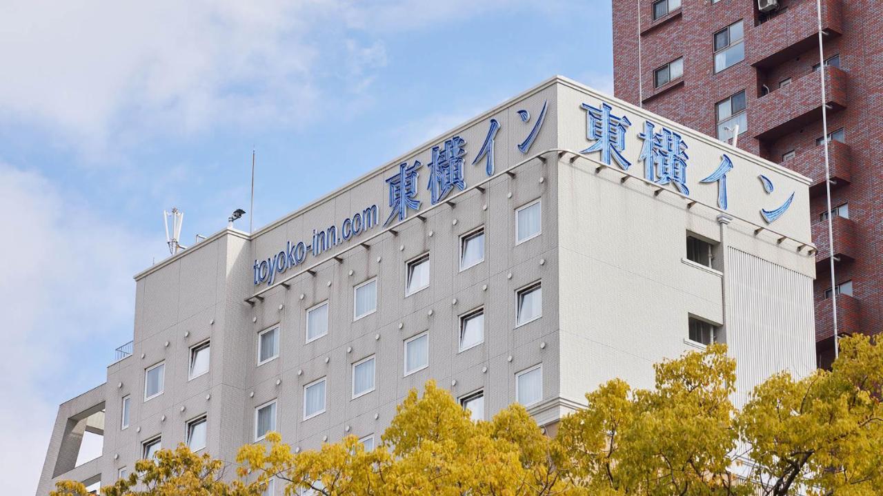 Toyoko Inn Hiroshima Heiwa-Odori Exteriör bild
