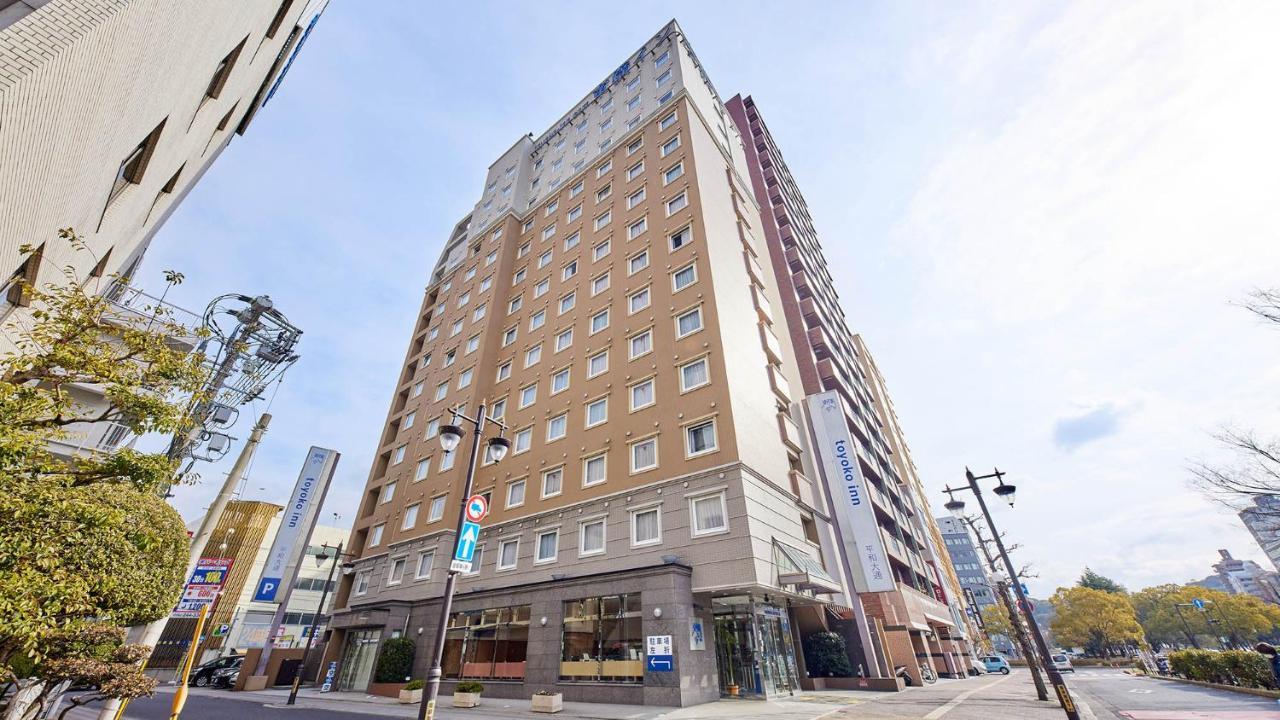 Toyoko Inn Hiroshima Heiwa-Odori Exteriör bild